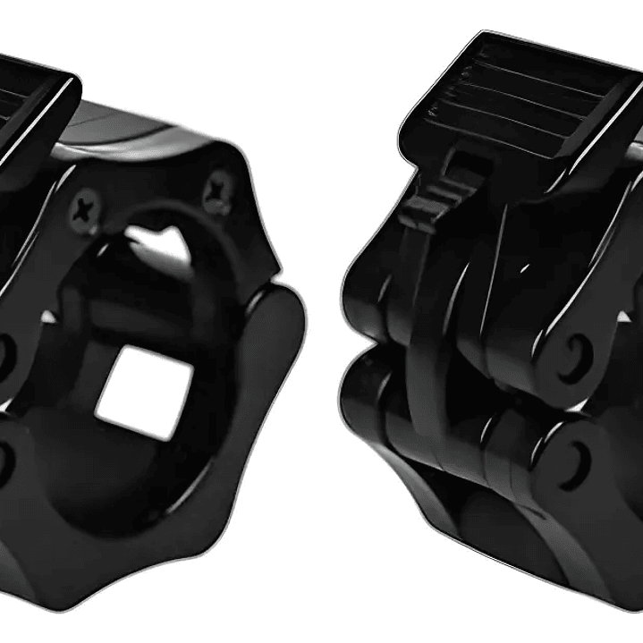 Par De Collarines Barra Olimpica 50mm Pesas Crossfit 6