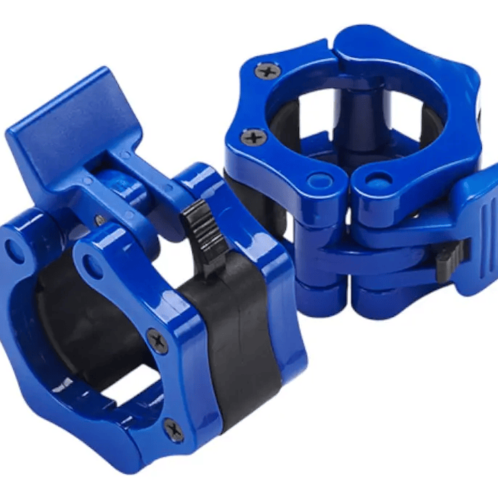 Par De Collarines Barra Olimpica 50mm Pesas Crossfit 8