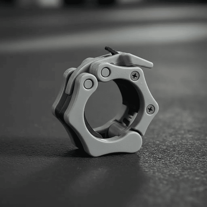 Par De Collarines Barra Olimpica 50mm Pesas Crossfit 10