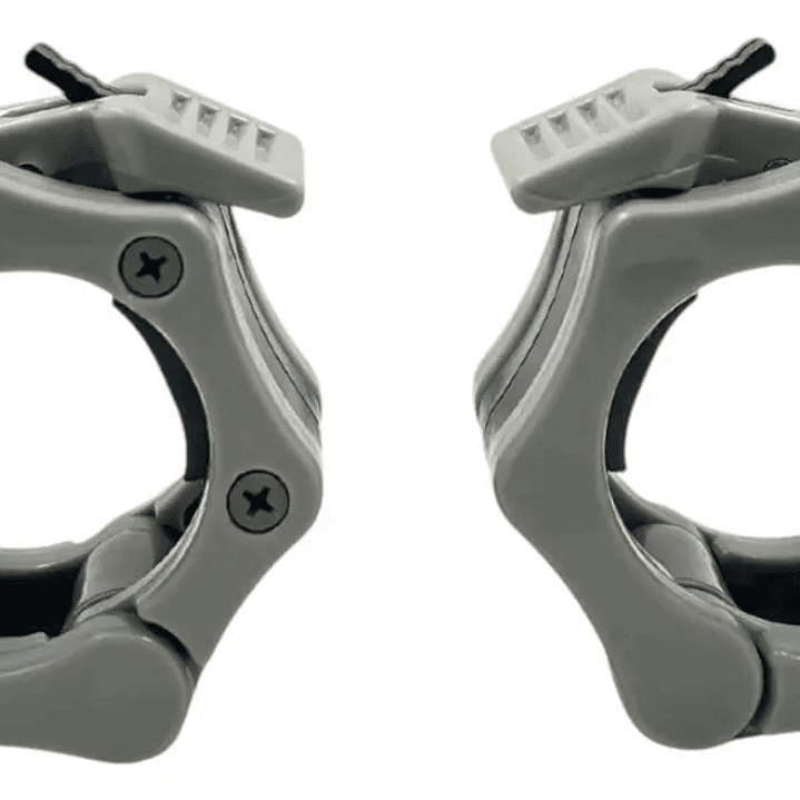 Par De Collarines Barra Olimpica 50mm Pesas Crossfit 11