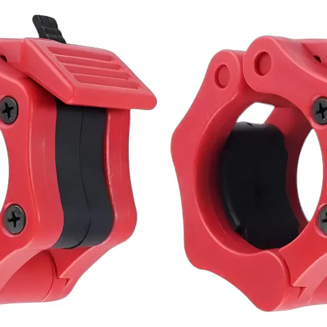 Par De Collarines Barra Olimpica 50mm Pesas Crossfit 16