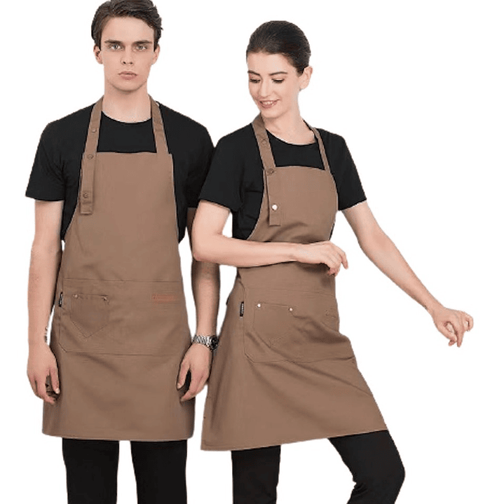 Pechera Clasica Gourmet Gastronomia Cocina Khaki 2