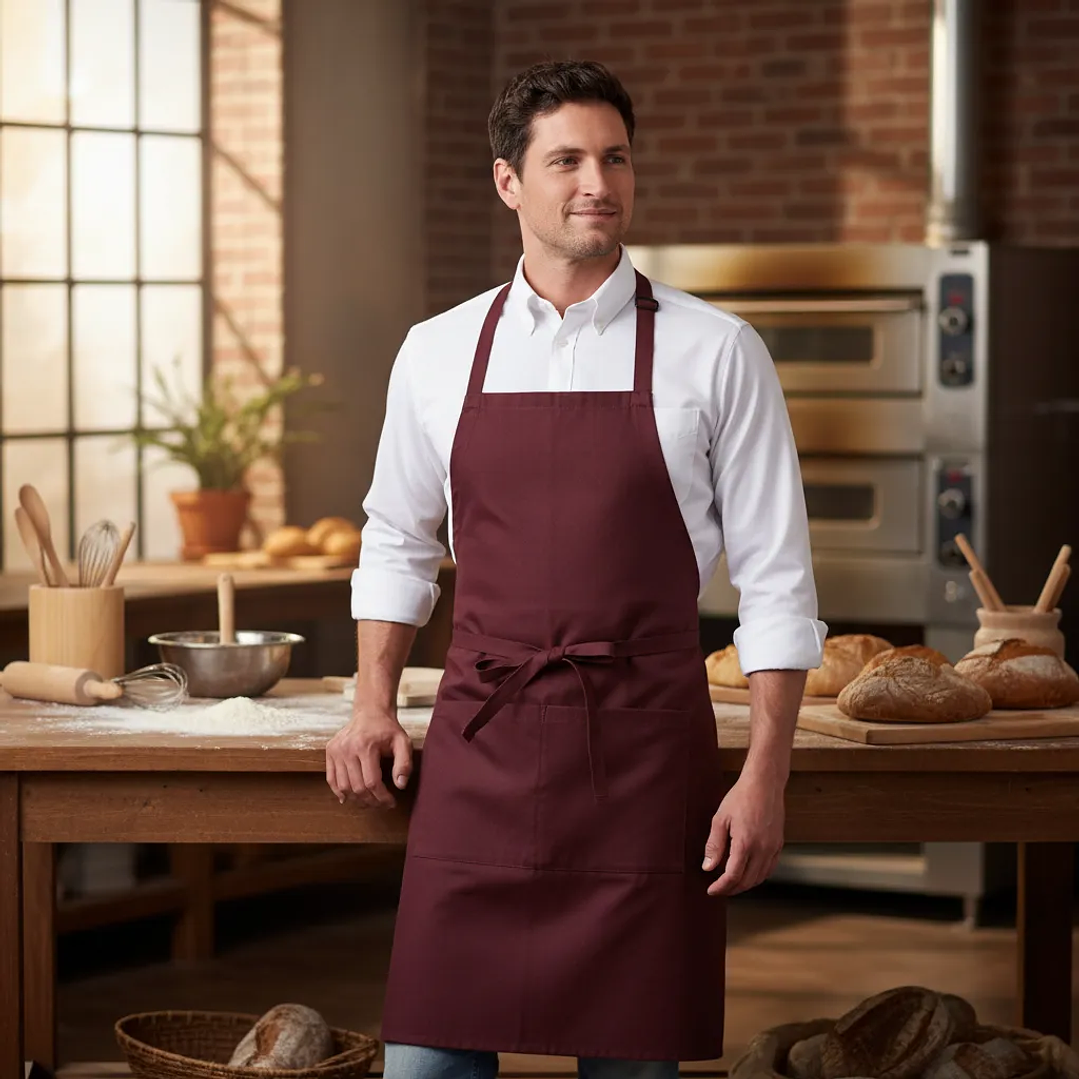 Pechera Delantal Salon Cocina Gastronomia Unisex 1