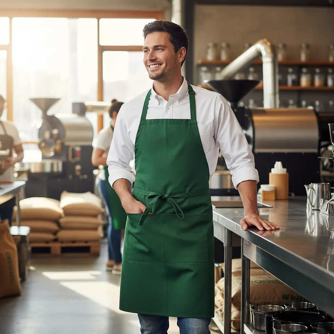 Pechera Delantal Salon Cocina Gastronomia Unisex 2