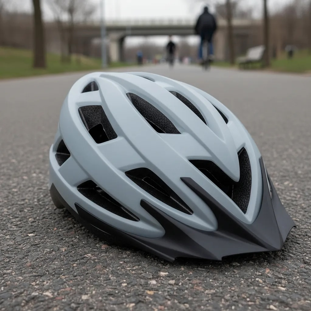 Casco Bicicleta Mtb Mainz Gris 7