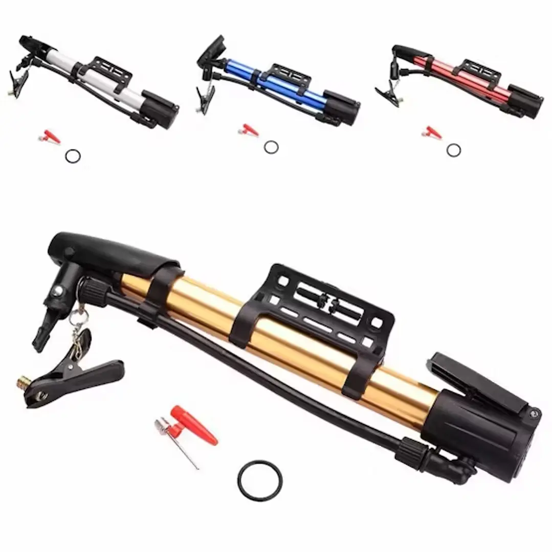 Mini Bombin Aluminio y PVC Para Bicicleta Y Pelotas 5