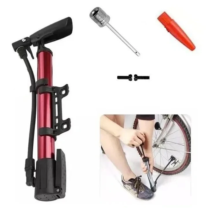 Mini Bombin Aluminio y PVC Para Bicicleta Y Pelotas 7