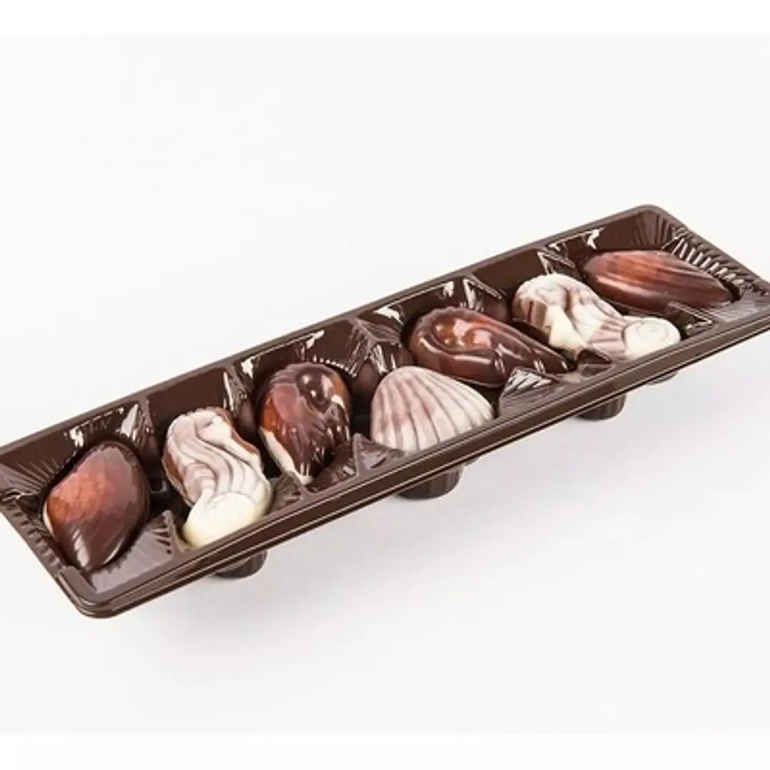Bombones De Chocolates Belgian Seashells | Conchitas 3