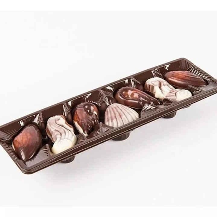 Bombones De Chocolates Belgian Seashells | Conchitas 3