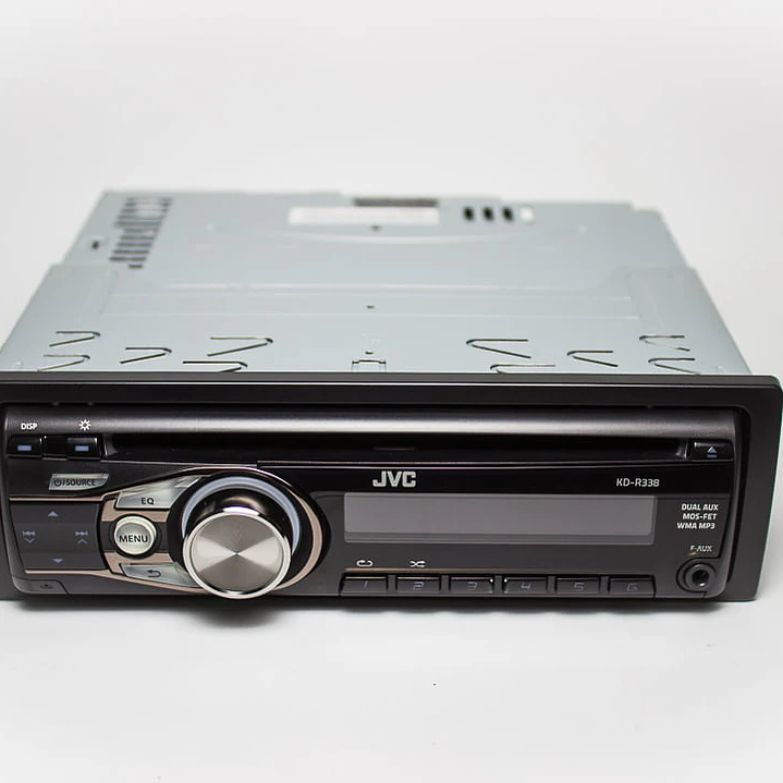 Radio de Auto MP3 JVC AM/FM 1 DIN  2