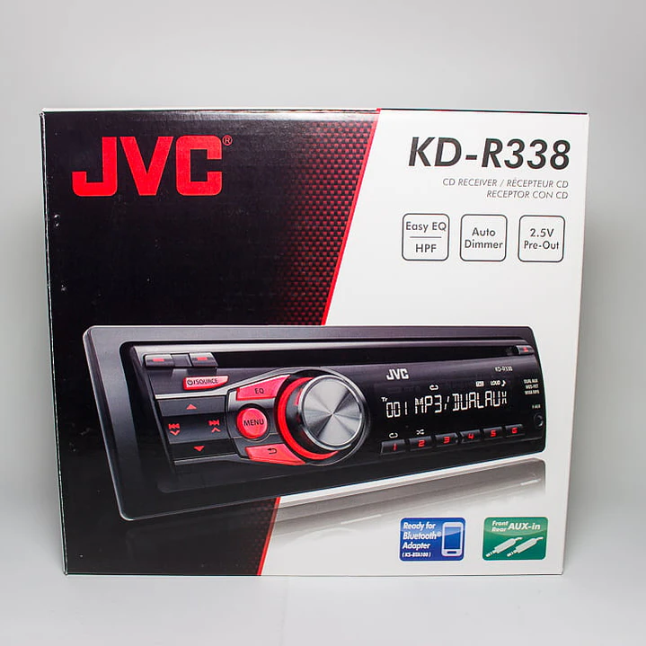 Radio de Auto MP3 JVC AM/FM 1 DIN  3