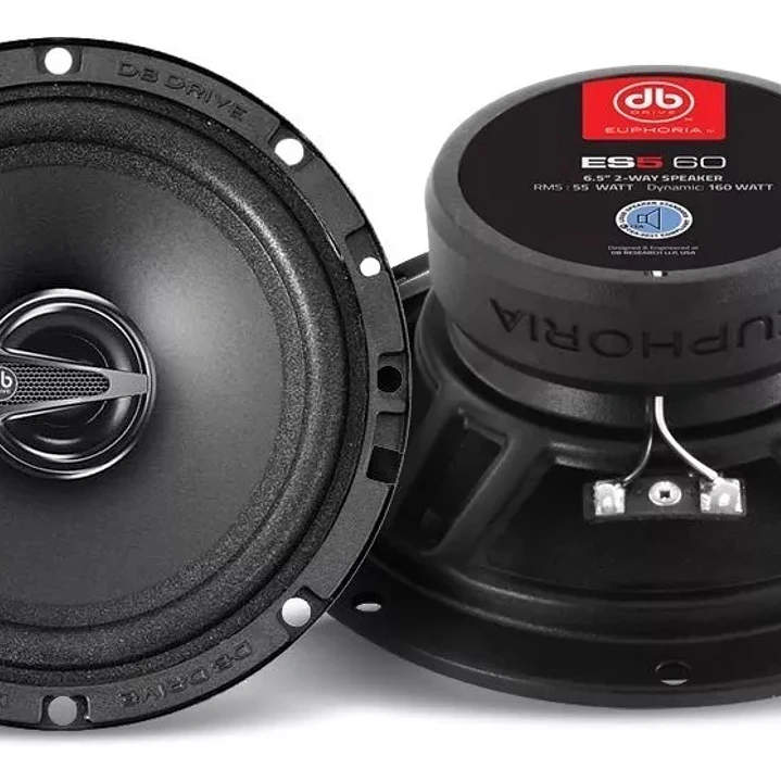 Parlantes Db Drive Euphoria Es5 60 2 Vias 16,5cms 60rms 1