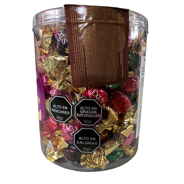 Pote De Bombones Avellana Lexus Surtidos 1kg 3