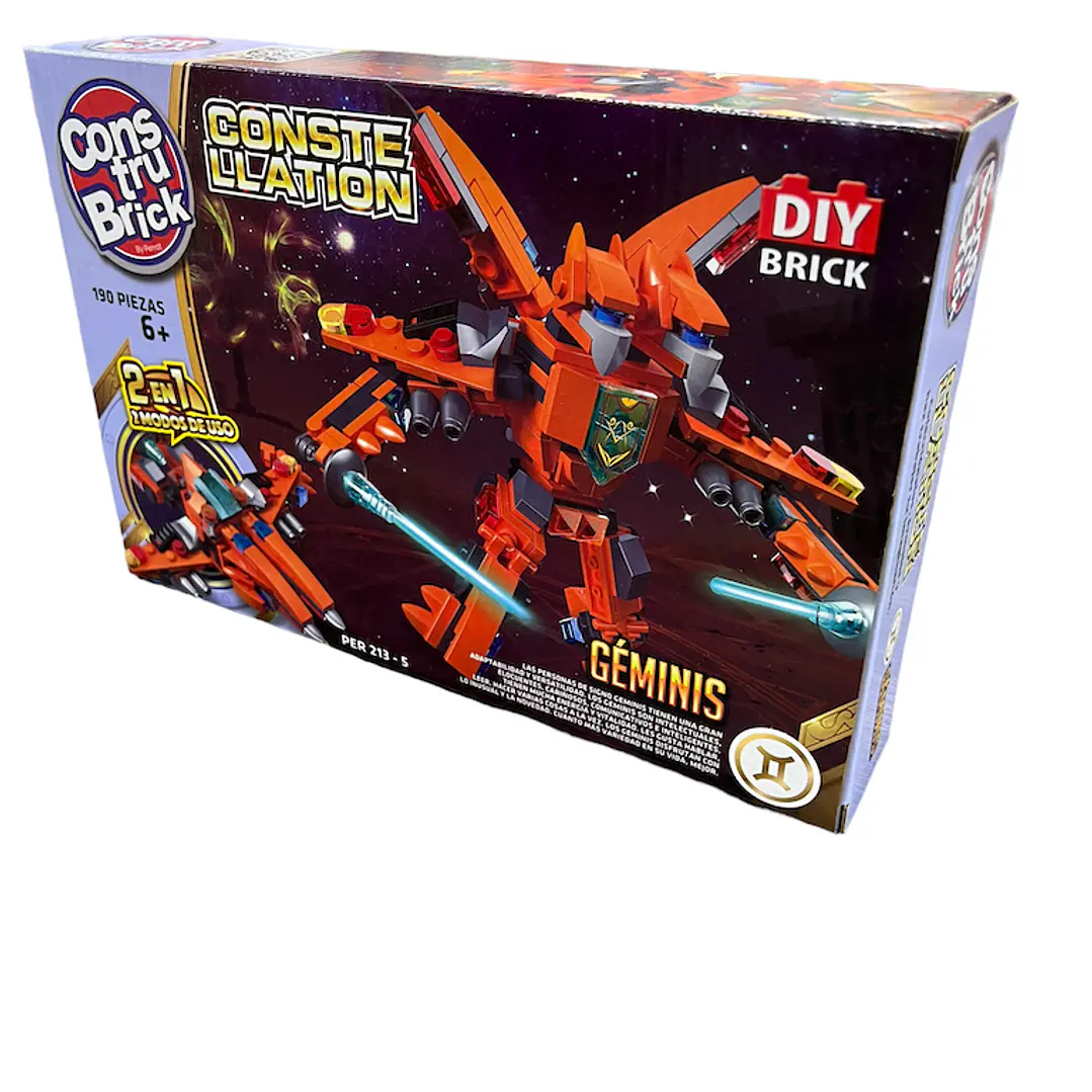 Juego Bloques 2 en 1 Construbrick Constellation 142-204 pcs 12