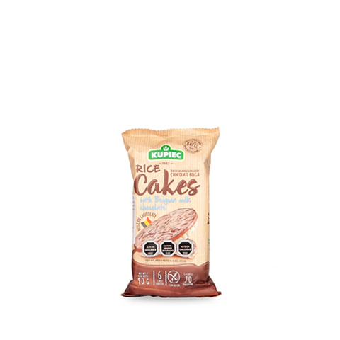 Galletas De Arroz Con Chocolate De Leche Kupiec