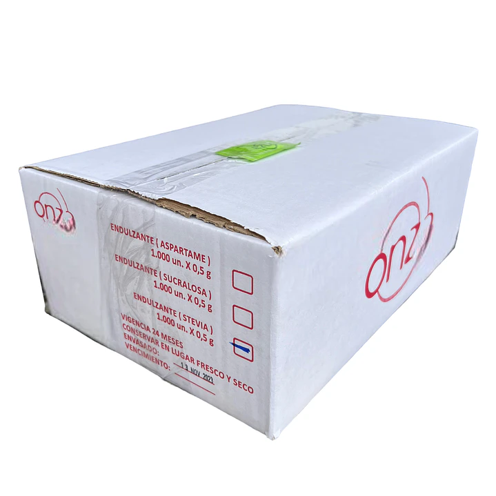 Sachet Stevia | Endulzante 0,5 Gr 1000 Un 6