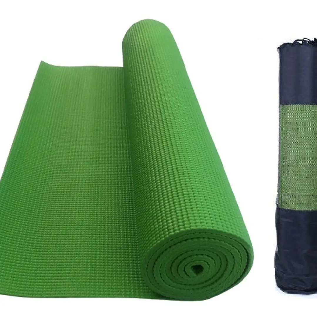 Yoga Mat Colchoneta 8 Mm Bolso + Correa 7