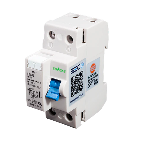 Certificado Diferencial Modular EBA.DIF.CERT.MOD.EBS1L 2x25A/30mA