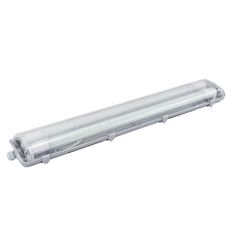 Equipo Estanco LED 120cm con 2 Tubos LED de 18W IP65