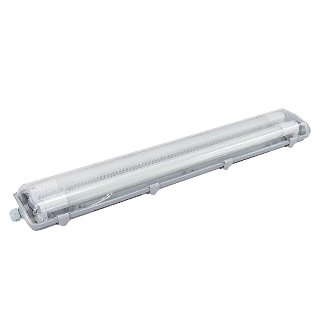 Equipo Estanco LED 120cm con 2 Tubos LED de 18W IP65 1