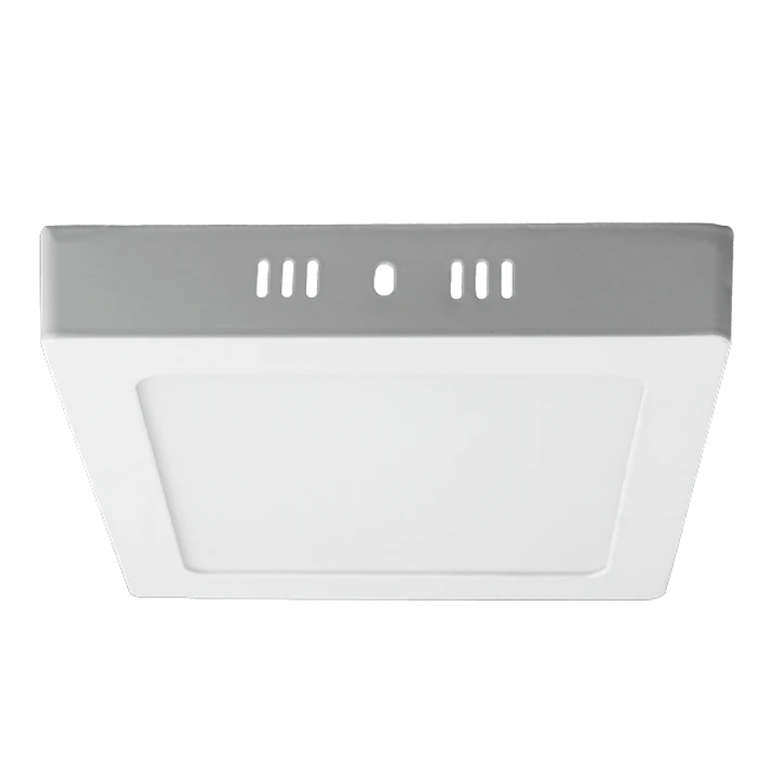 Foco Panel LED sobrepuesto cuadrado de 12W, luz día 6500K 1