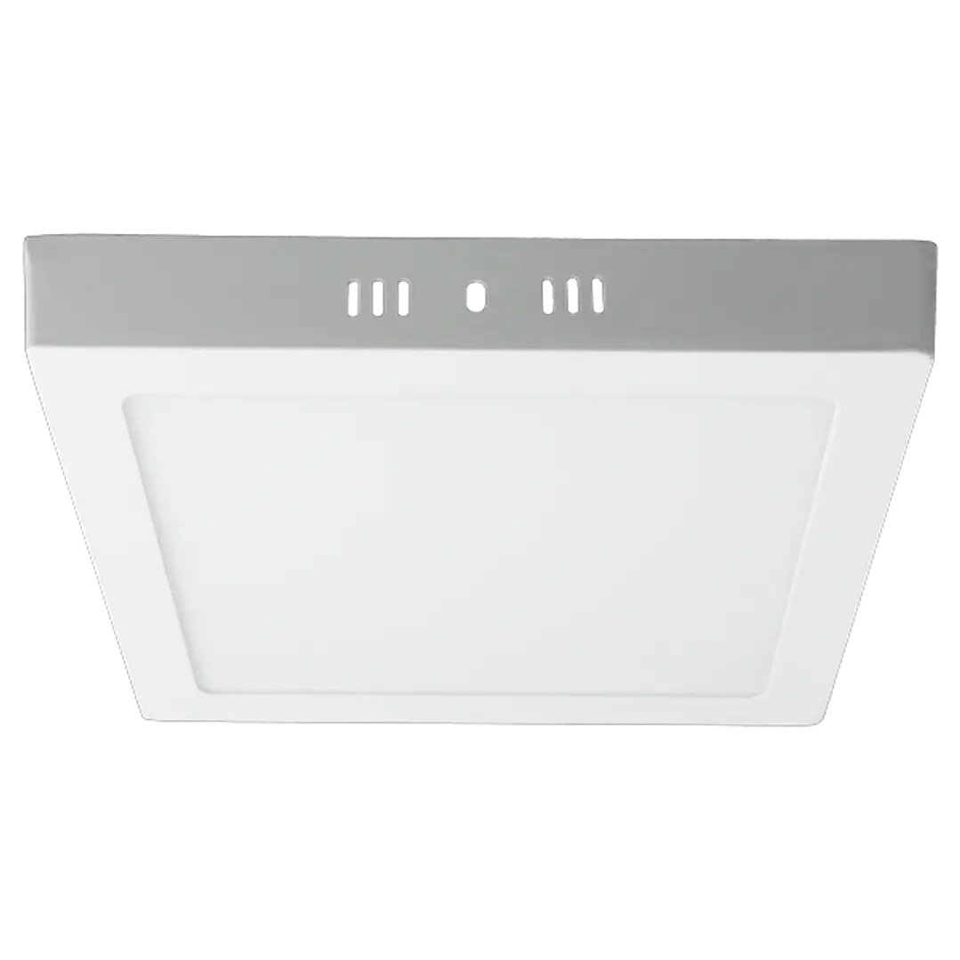 Panel LED cuadrado sobrepuesto de 18W, luz día 6500K 1