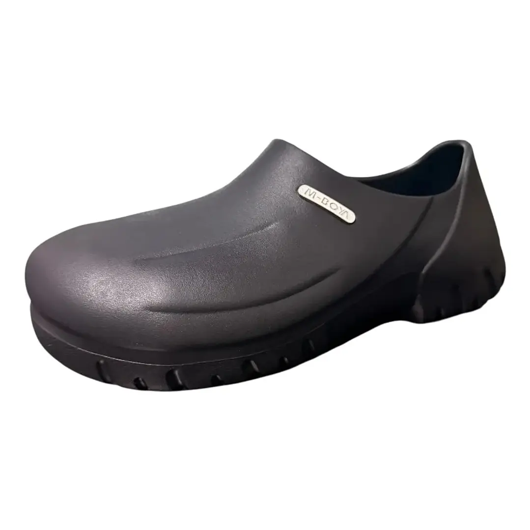 Zapato Zueco Antideslizante Cocina De Seguridad Punta Acero 1