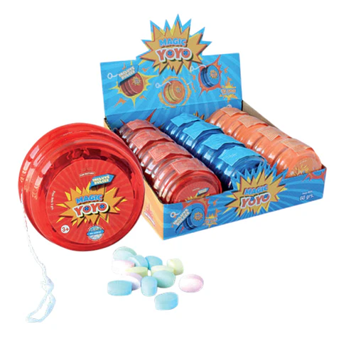 Pack 12 Juguetes + Dulce Sorpresa Cumpleaños Yoyo Mágico