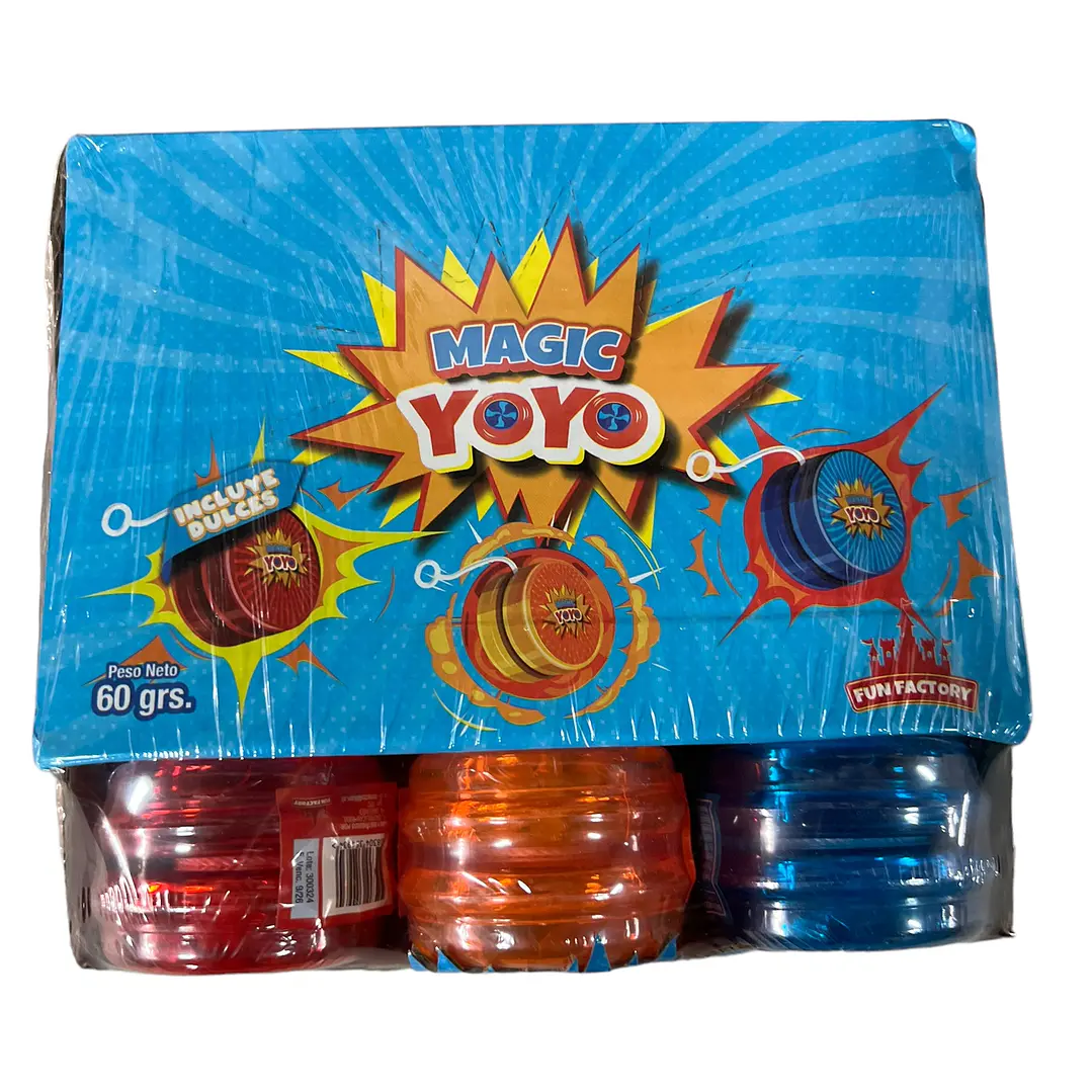 Pack 12 Juguetes + Dulce Sorpresa Cumpleaños Yoyo Mágico 3
