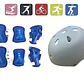 Set Casco + Protección Niños Bicicleta | Skate | Patines - Miniatura 1