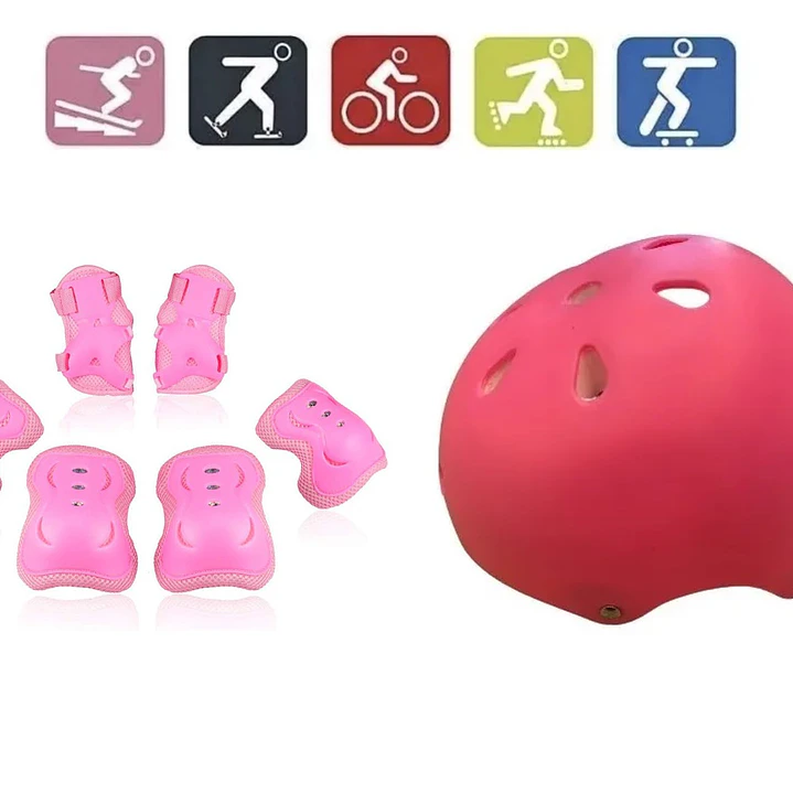 Set Casco + Protección Niños Bicicleta | Skate | Patines 11