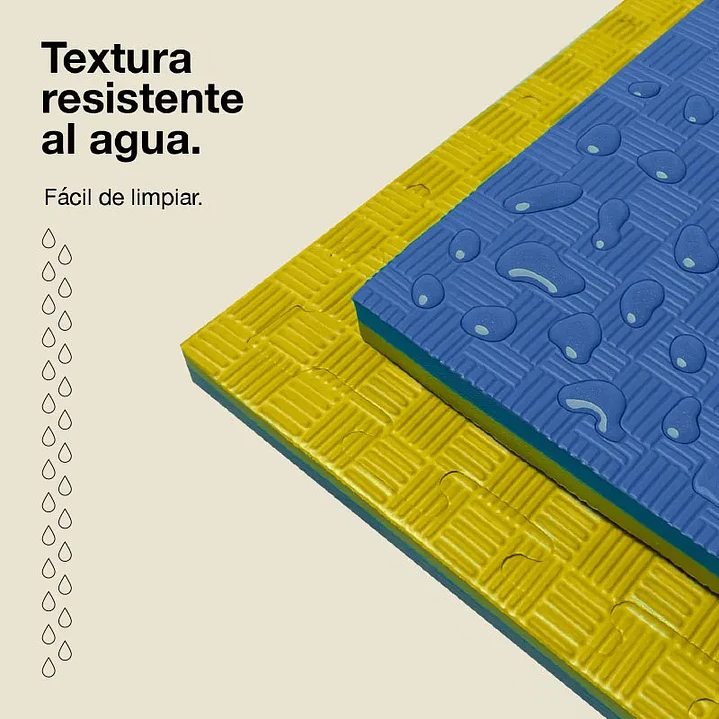 Piso Tatami Goma Eva Premium 1mt X 1mt X 2 Cm Ancho 16