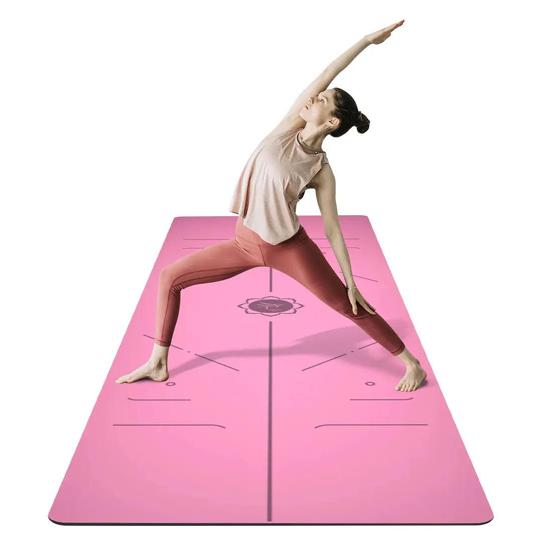 Mat de Yoga Eco Premium Profesional 5 mm - Morado 9