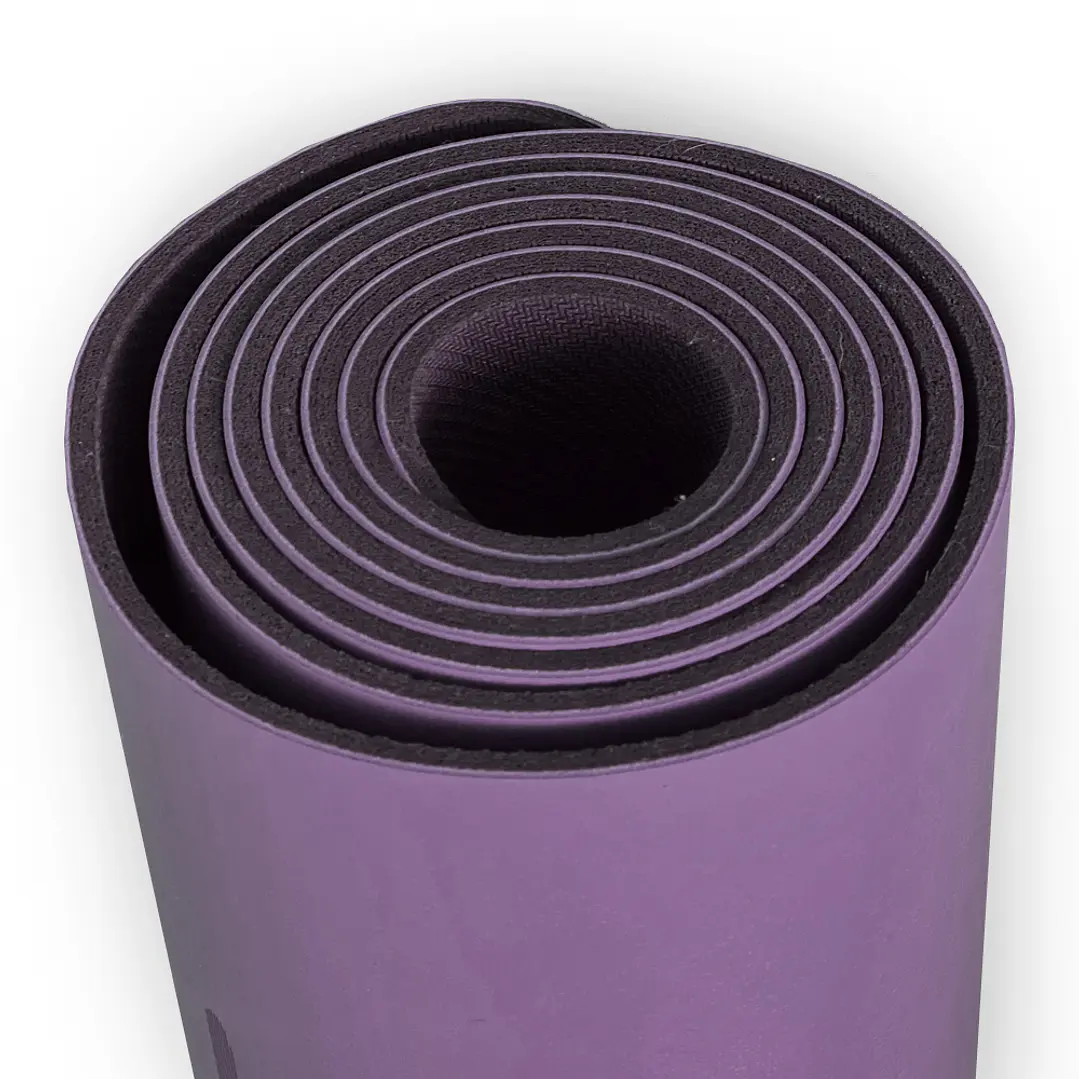 Mat de Yoga Eco Premium Profesional 5 mm - Morado 10