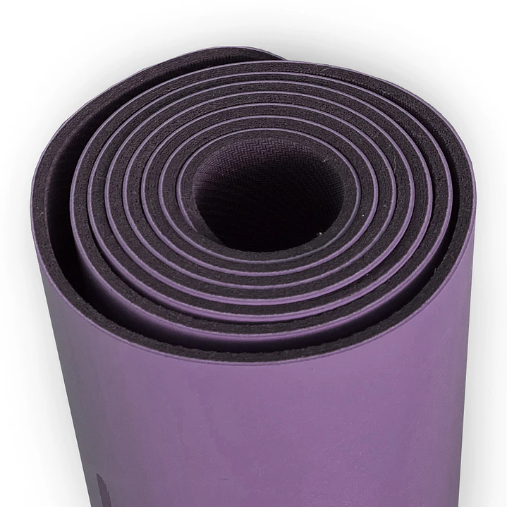 Mat de Yoga Eco Premium Profesional 5 mm - Morado 10