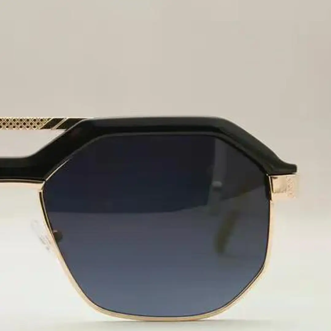 Lentes Anteojos De Sol Ondeck Portofino By Sabrina Sosa Porto Fino Negro Dorado 6