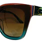 Lentes Anteojos De Sol Ondeck 2507 Premium 2507 Bordó Marrón Oscuro - Miniatura 1