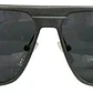 Lentes Anteojos De Sol Ondeck 903 Premium 903 Gris Oscuro Negro - Miniatura 2