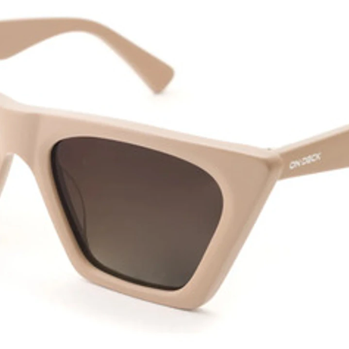 Lentes Anteojos De Sol Ondeck Verona By Sabrina Sosa Verona Caqui Negro 3