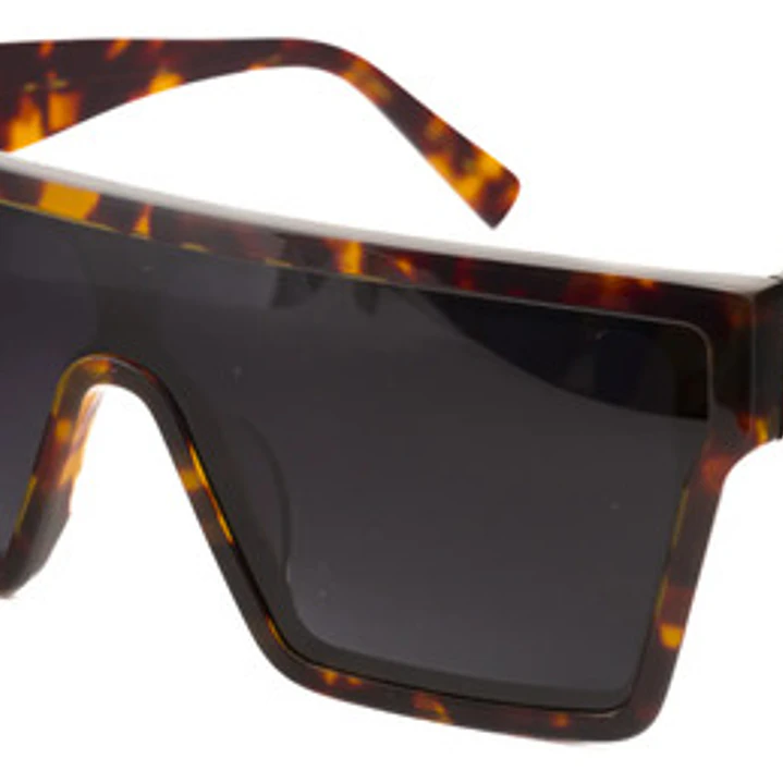 Lentes Anteojos De Sol Ondeck Bari By Sabrina Sosa Bari Marrón Oscuro Negro 1