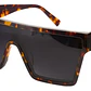 Lentes Anteojos De Sol Ondeck Bari By Sabrina Sosa Bari Marrón Oscuro Negro - Miniatura 1