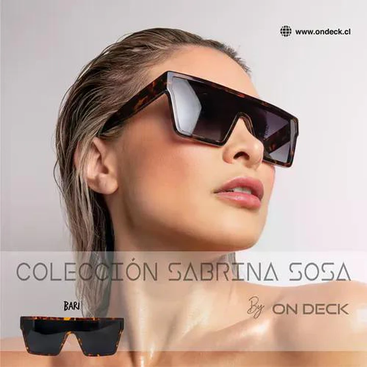 Lentes Anteojos De Sol Ondeck Bari By Sabrina Sosa Bari Marrón Oscuro Negro 4