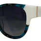 Lentes Anteojos De Sol Ondeck 2505 Premium 2505 Verde Musgo Negro Blanco - Miniatura 1
