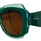 Lentes Anteojos De Sol Ondeck 2500 Premium Green Verde Oscuro Marrón Claro - Miniatura 1