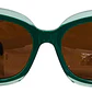 Lentes Anteojos De Sol Ondeck 2500 Premium Green Verde Oscuro Marrón Claro - Miniatura 2