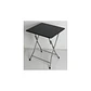 Mesa Plegable Portátil Cuadrada 60x60 Multiuso Negra - Miniatura 2