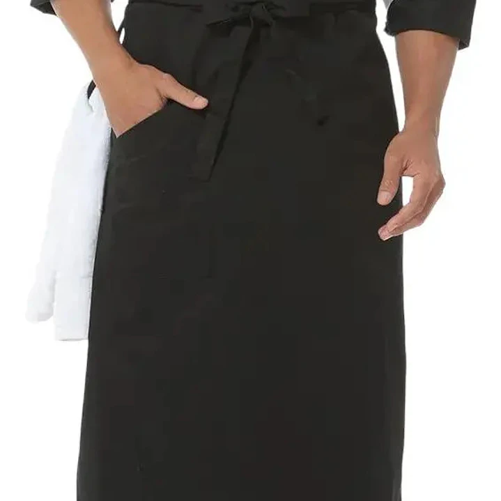 Mandil Clásico De Cocina O Salon Negro 2