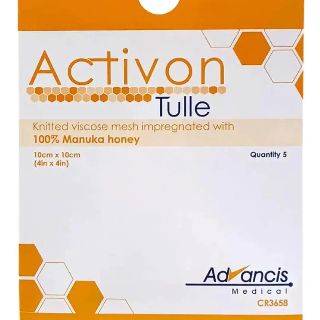 Apósito de Miel Action Tulle 10cm X 10cm 5 un 4
