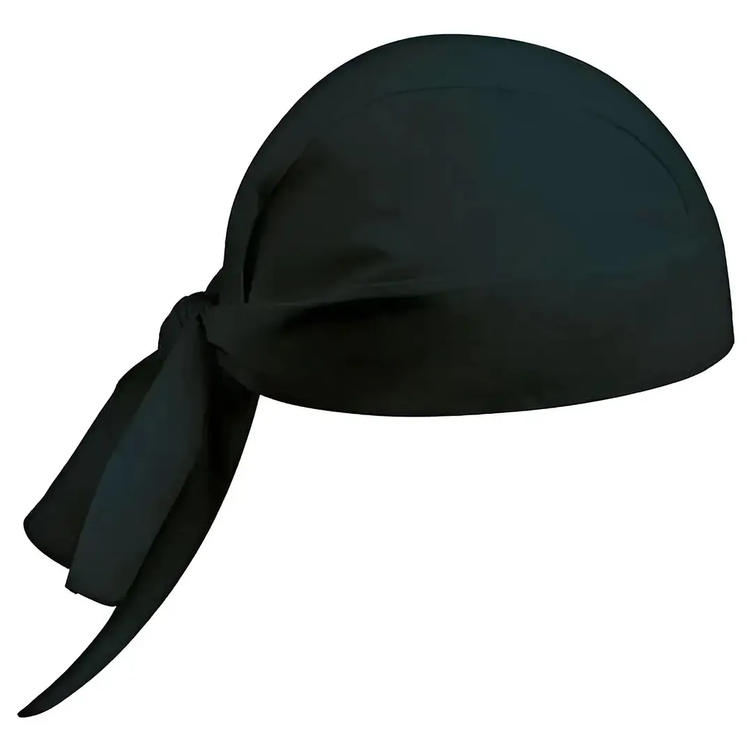 Pack X 4 Gorro O Bandana De Cocina Negro Chef 7