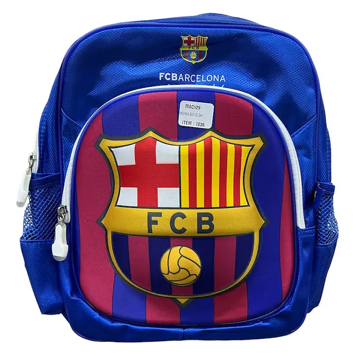 Mochila Futbol Barcelona Fc Niño Original 3